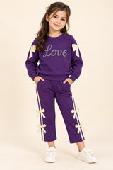 Girls Fleece Tracksuit