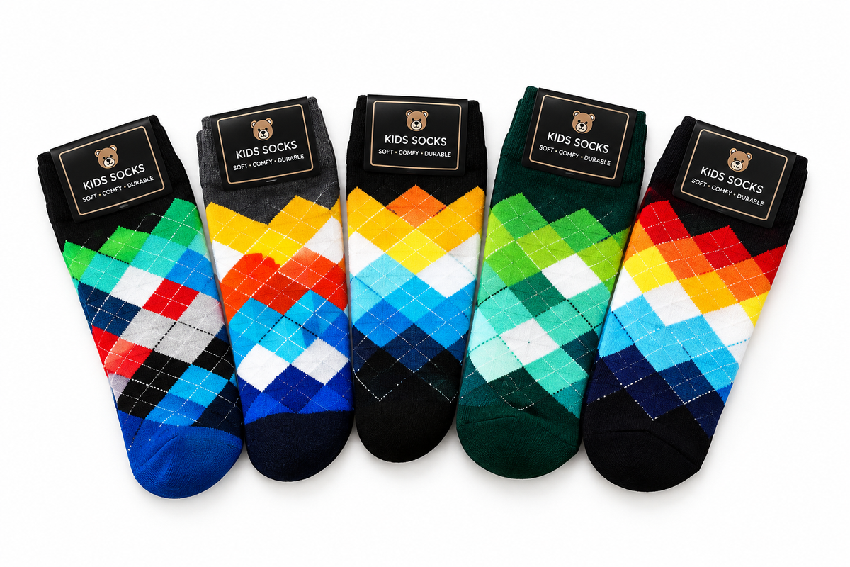 Argyle Socks(5 Packs)