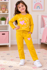 Girls Fleece Tracksuit