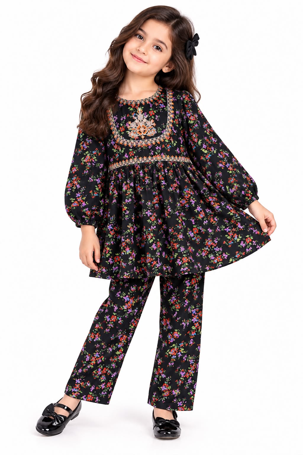 Girls Short Frock Pajama
