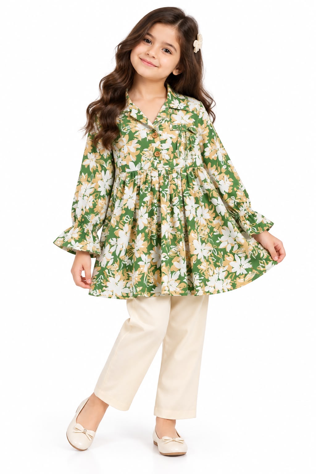 Girls Short Frock Pajama