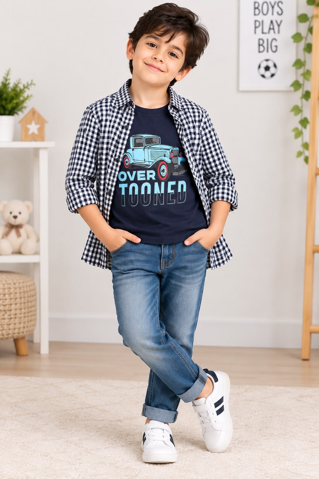 Boys Shirt 2 Piece