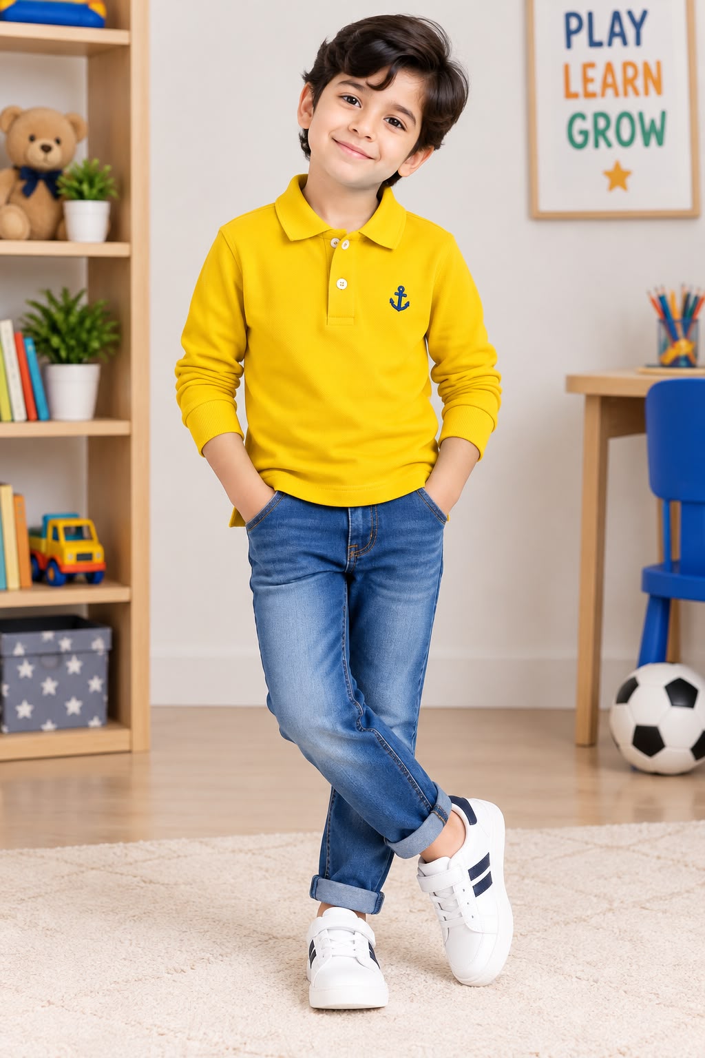 BOY'S FLEECE SHIRT