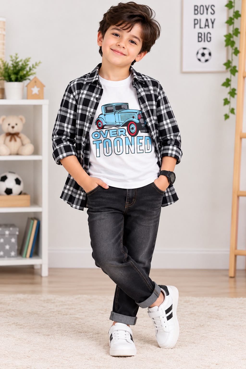 Boys Shirt 2 Piece